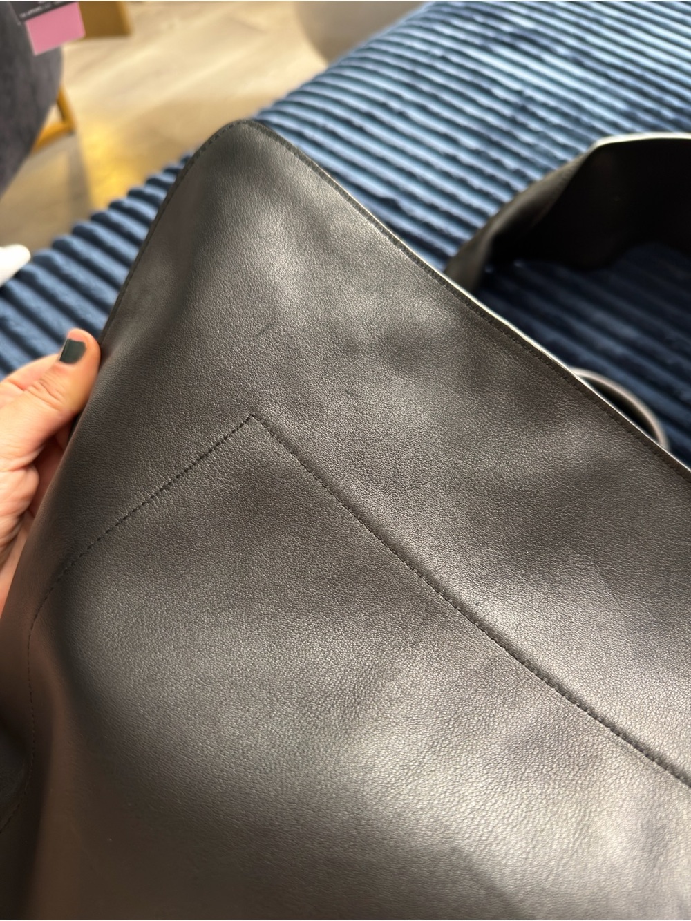 Loewe Black Nappa Oversized Bow Shoulder Bag - Picture 12 of 13